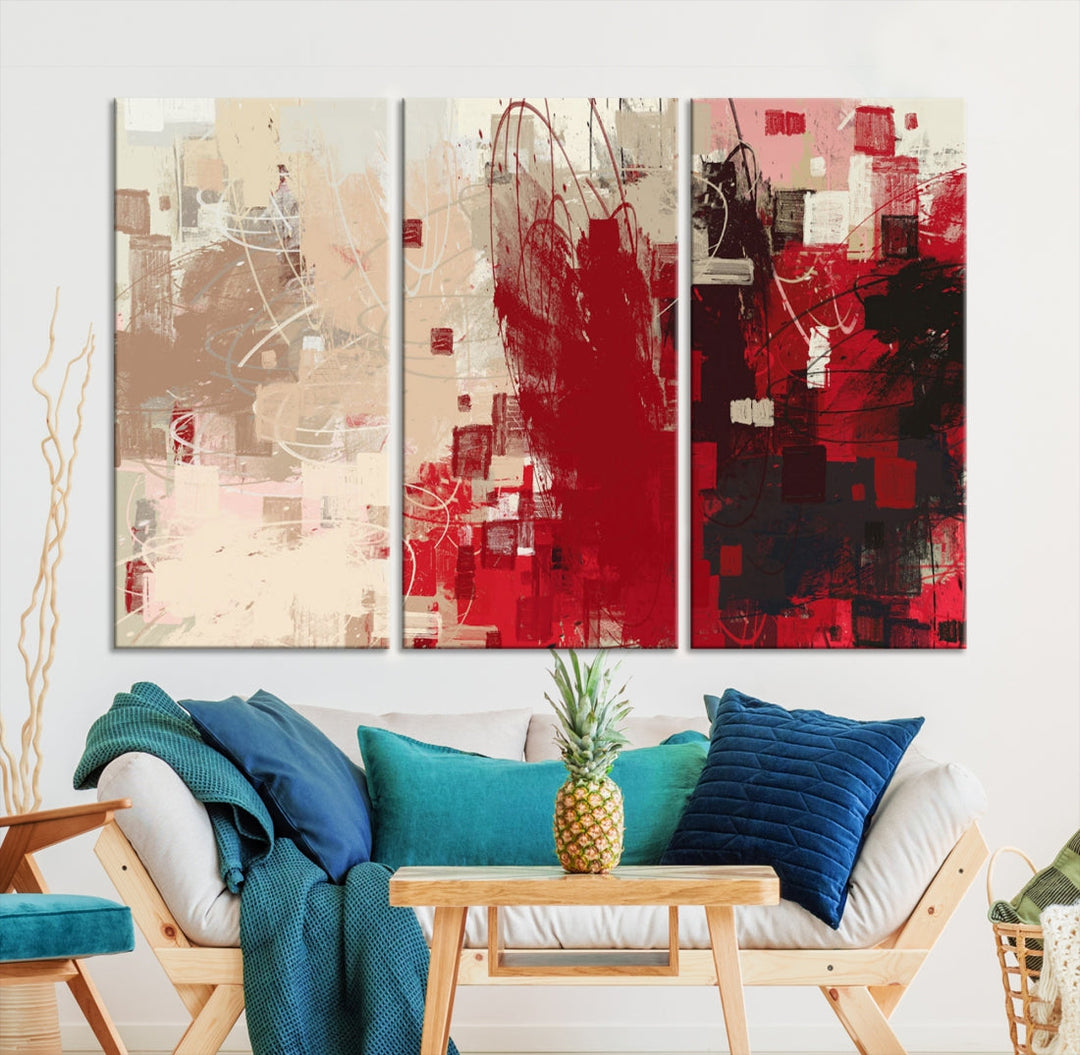 Abstract Painting Canvas Wall Art