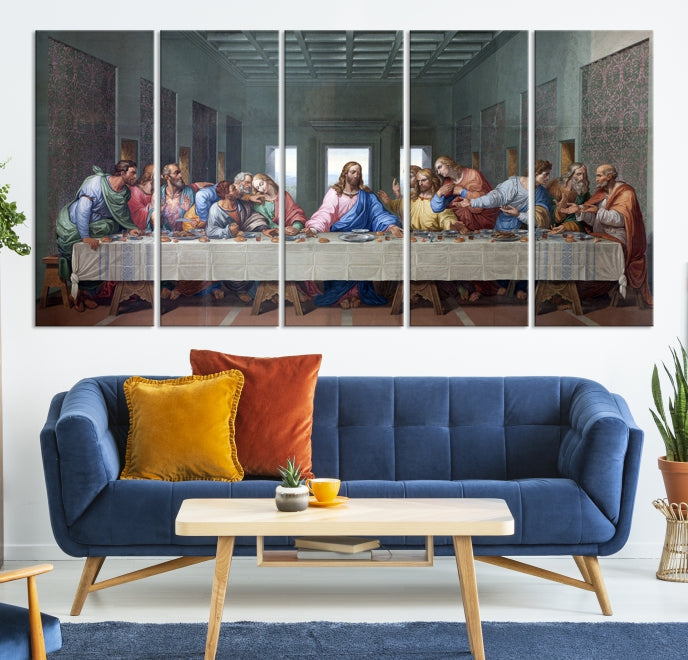 The Last Supper Multi Panel Canvas Wall Art
