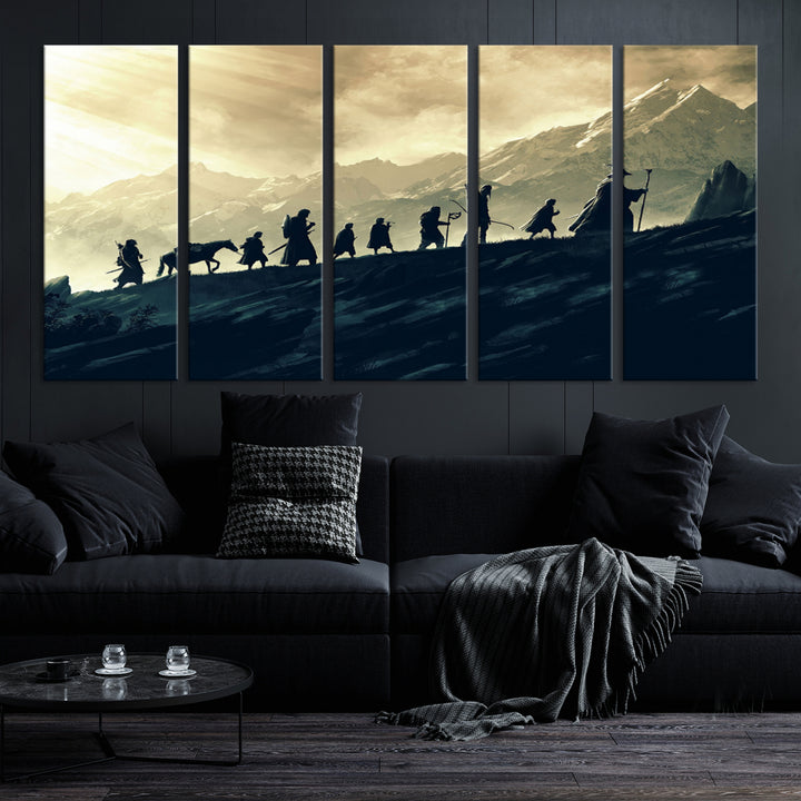 Lord of Ring Wall Art Canvas Print