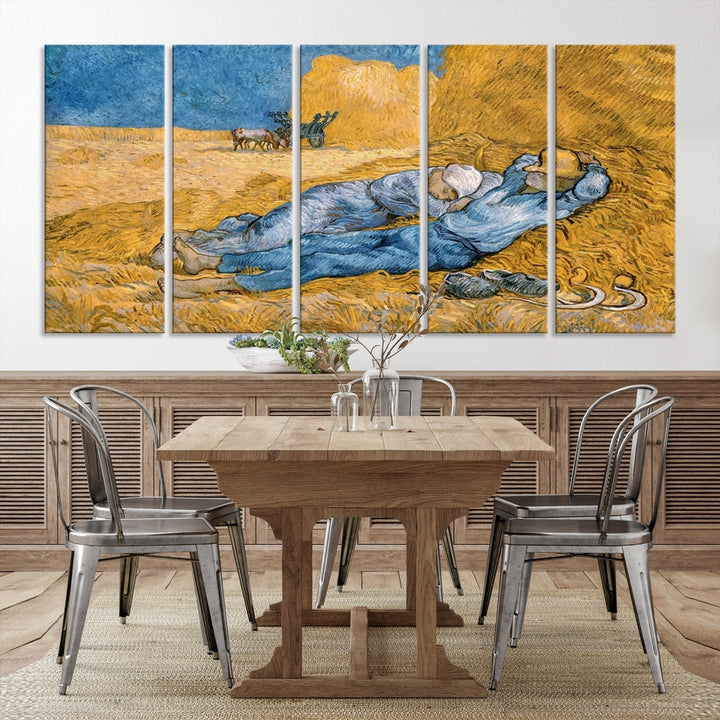Le maître artiste Vincent Van Gogh Nature Wilderness Illustrs Fine Art Impression sur toile