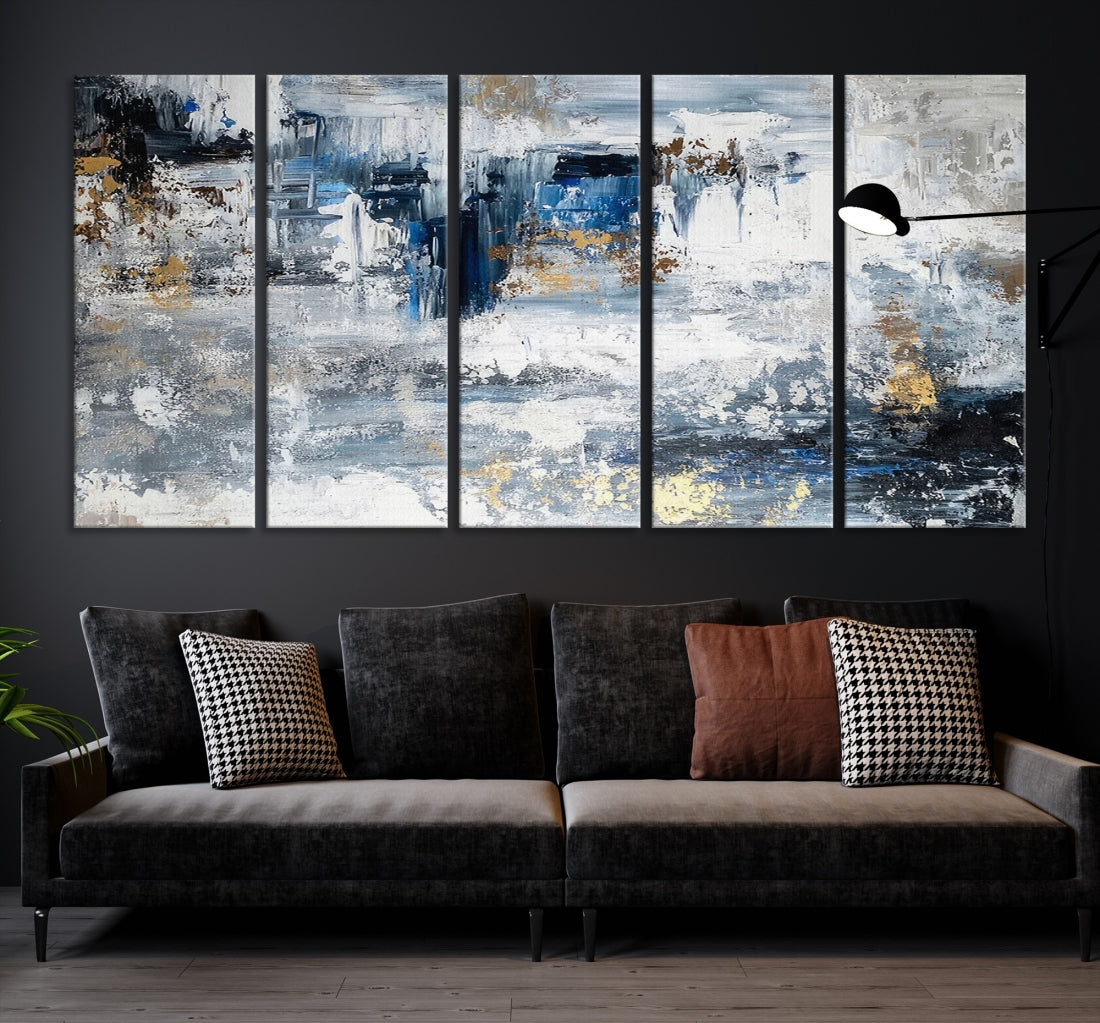 Large Abstract Wall Art Canvas Print for Living Room Decor