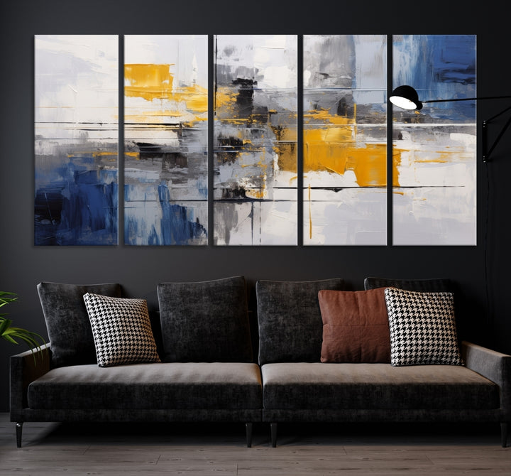 Large Abstract Contemporary Art Canvas