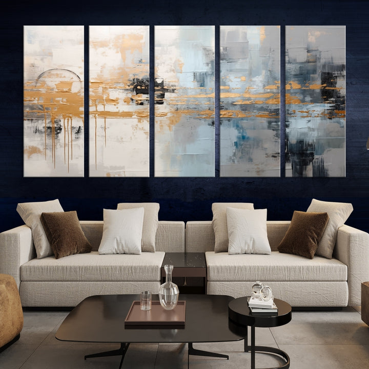 Abstract Wall Art Canvas Print for Home Decor