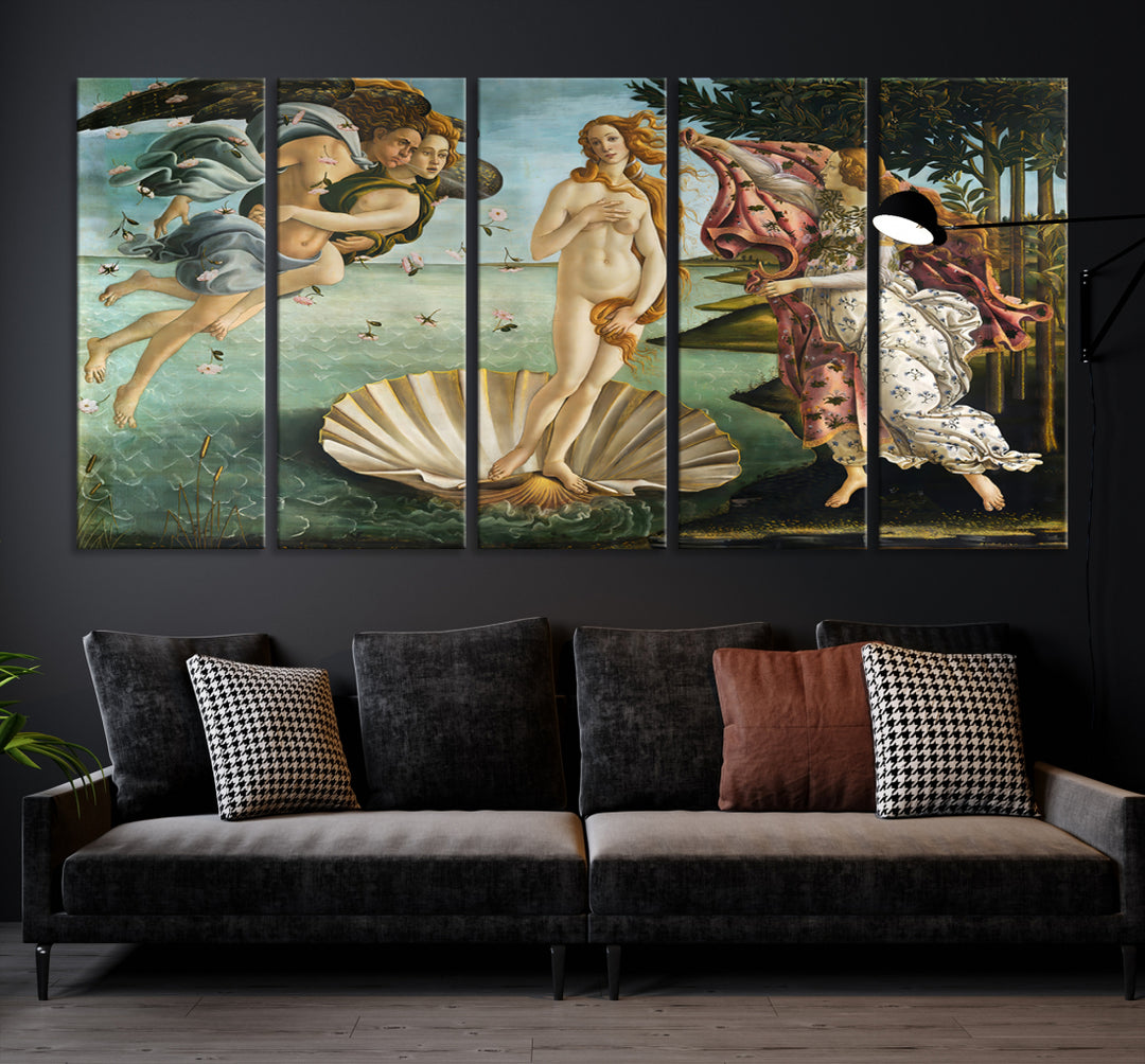 The Birth of Venus Sandro Botticelli Reproduction Canvas Print Classic Print
