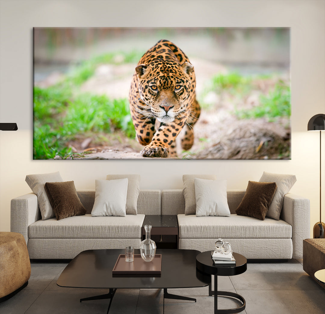 Leopard Wall Art Canvas Print