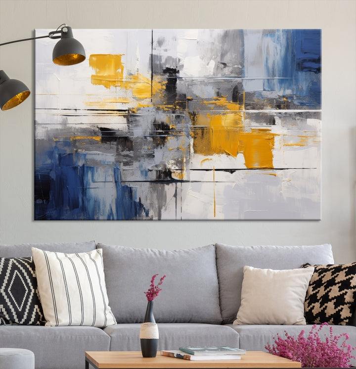 Large Abstract Contemporary Art Canvas