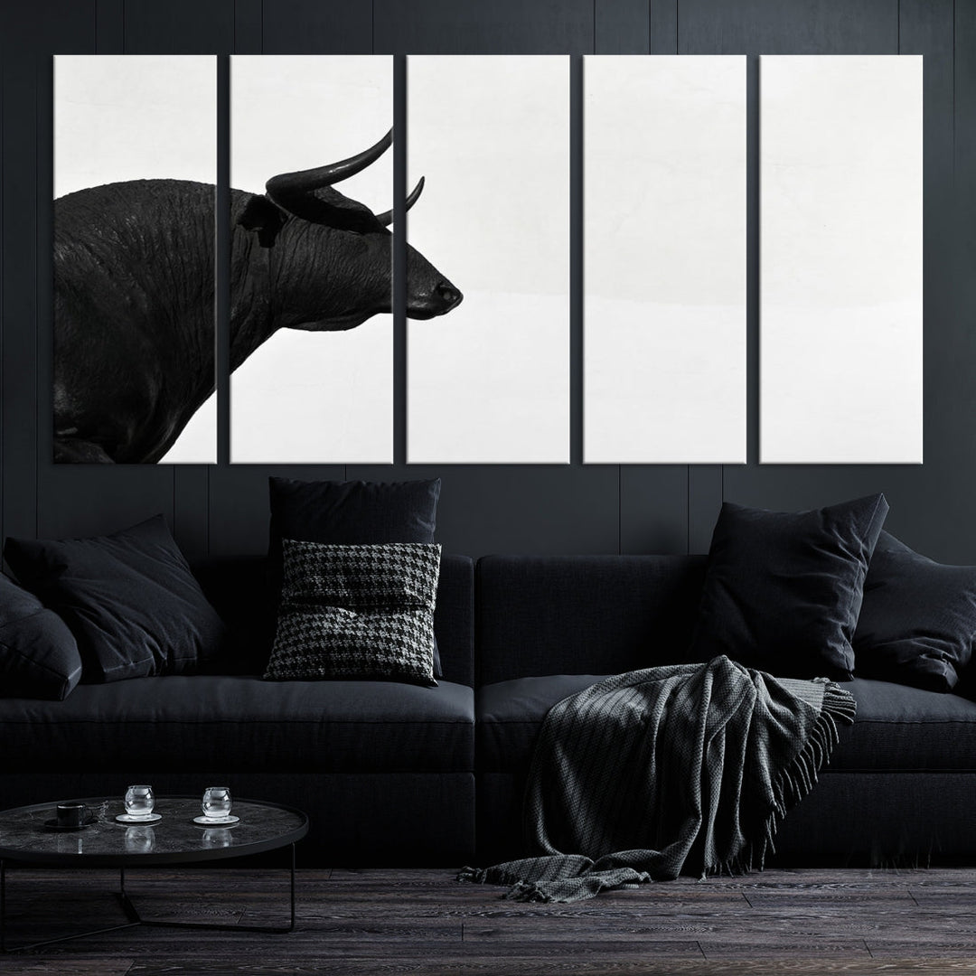 Arte de pared de toro español Lienzo
