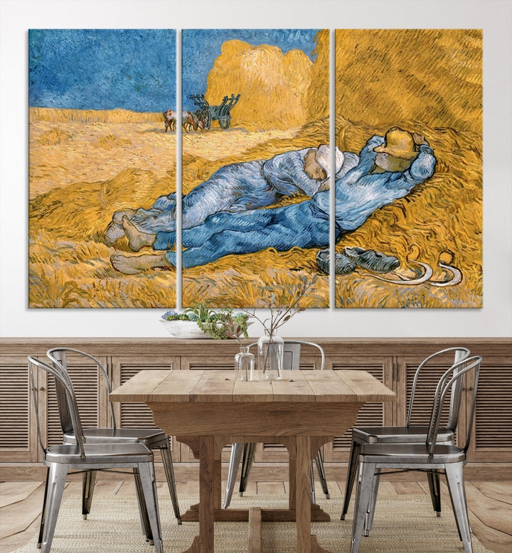 Master Artist Vincent Van Gogh Nature Wilderness Illustrs Fine Art Canvas Print