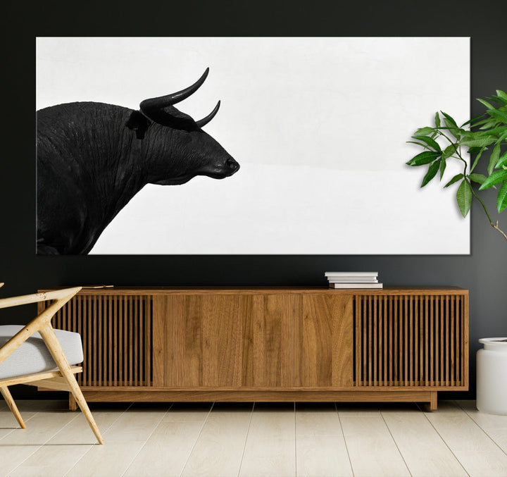 Arte de pared de toro español Lienzo