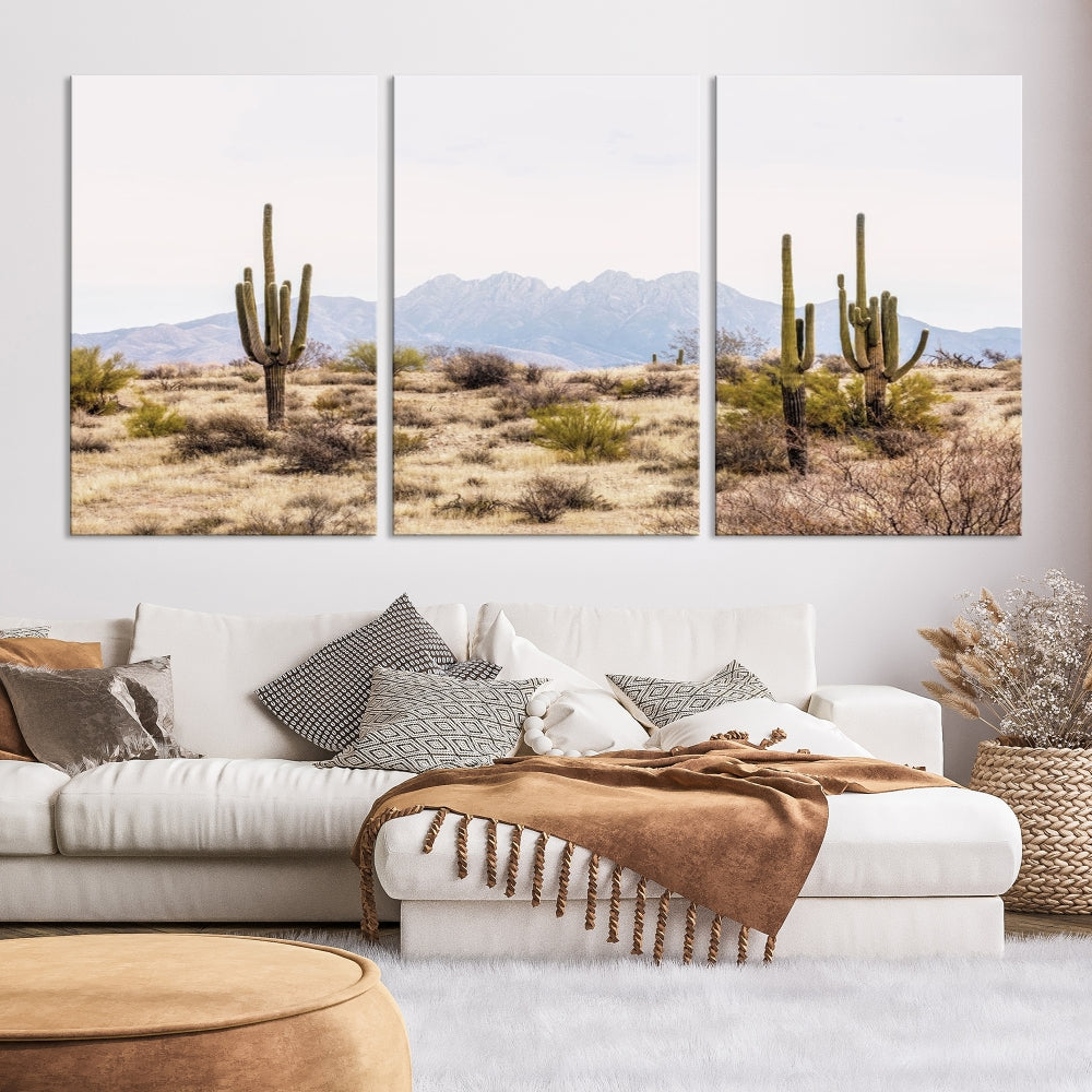 Arizona Desert Cactus Print