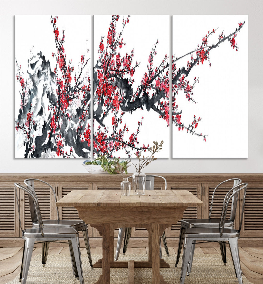 Beautiful Cherry Blossom Canvas Print Wall Art