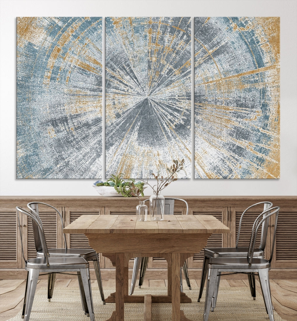 Fondo de madera moderno, arte abstracto de pared, impresión en lienzo para decoración de sala de estar, hogar y oficina