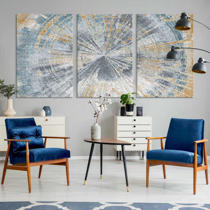 Fondo de madera moderno, arte abstracto de pared, impresión en lienzo para decoración de sala de estar, hogar y oficina