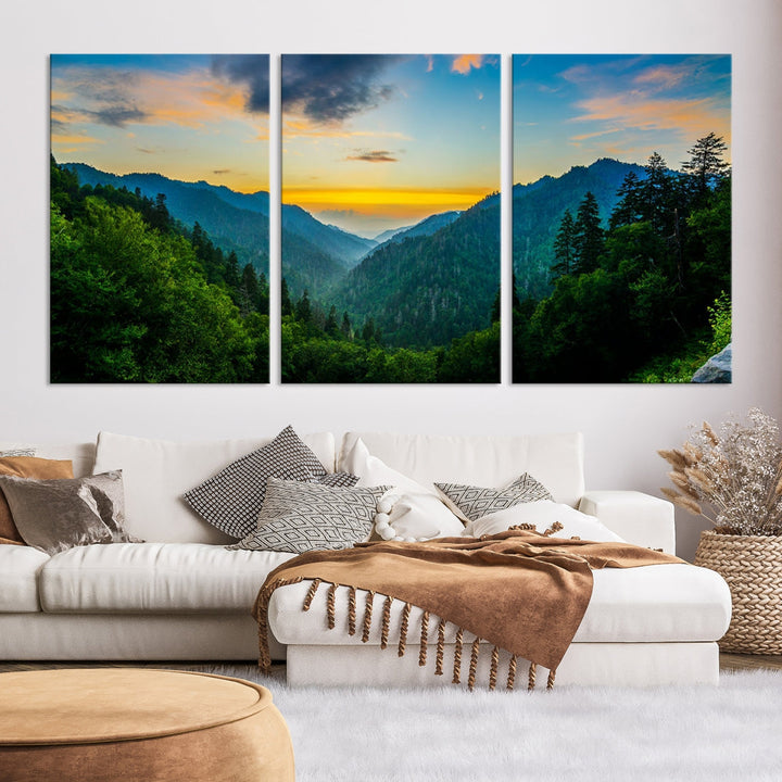 Glamorous Landscape Canvas Wall Art Forest Canvas Print