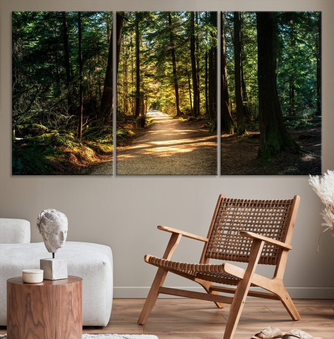 Forest Wall Art Canvas Print
