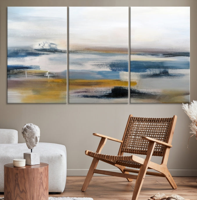 Pastel Abstract Canvas Print