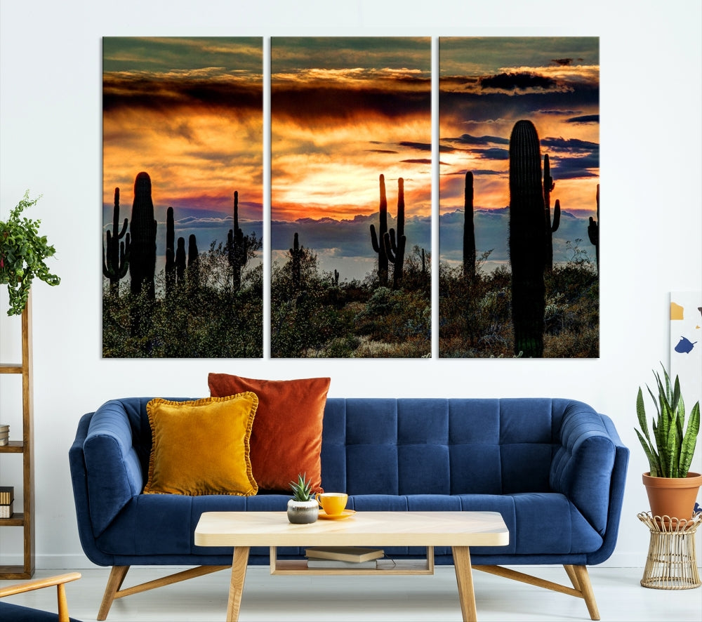 Phoenix Arizona Désert Impression sur toile murale