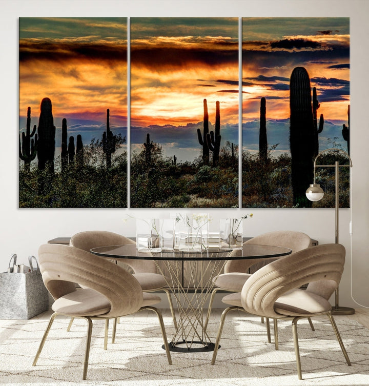 Phoenix Arizona Desert Canvas Wall Art Print