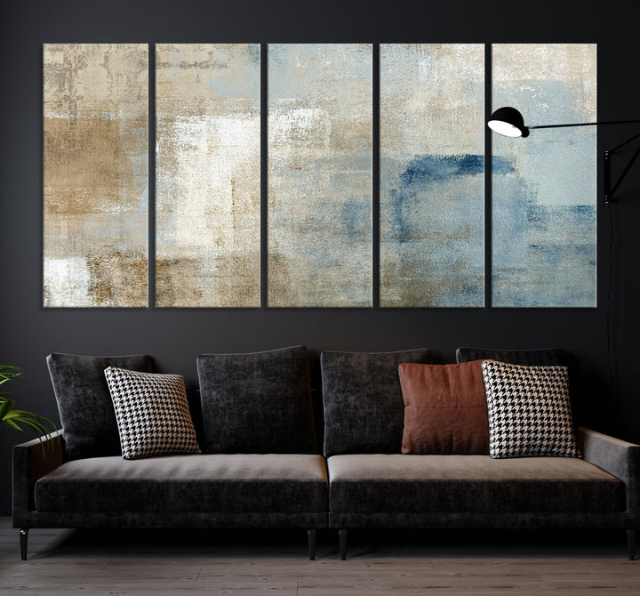 Abstract Wall Art Canvas Print Multi Panel Set