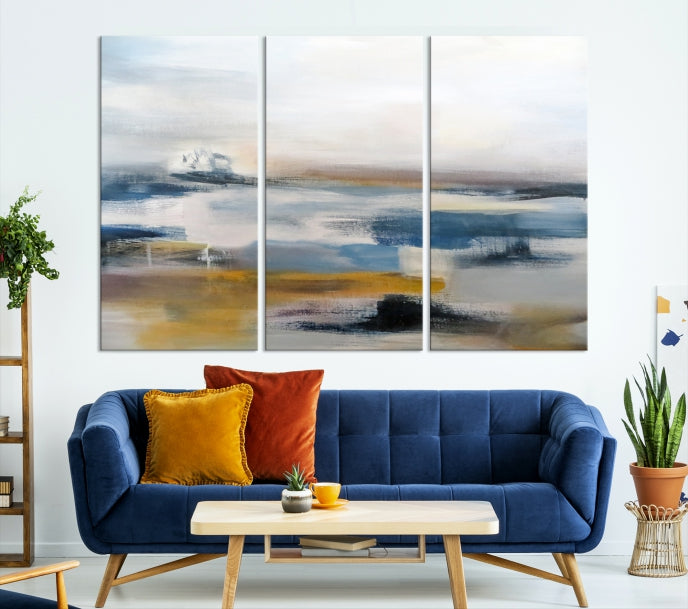 Pastel Abstract Canvas Print