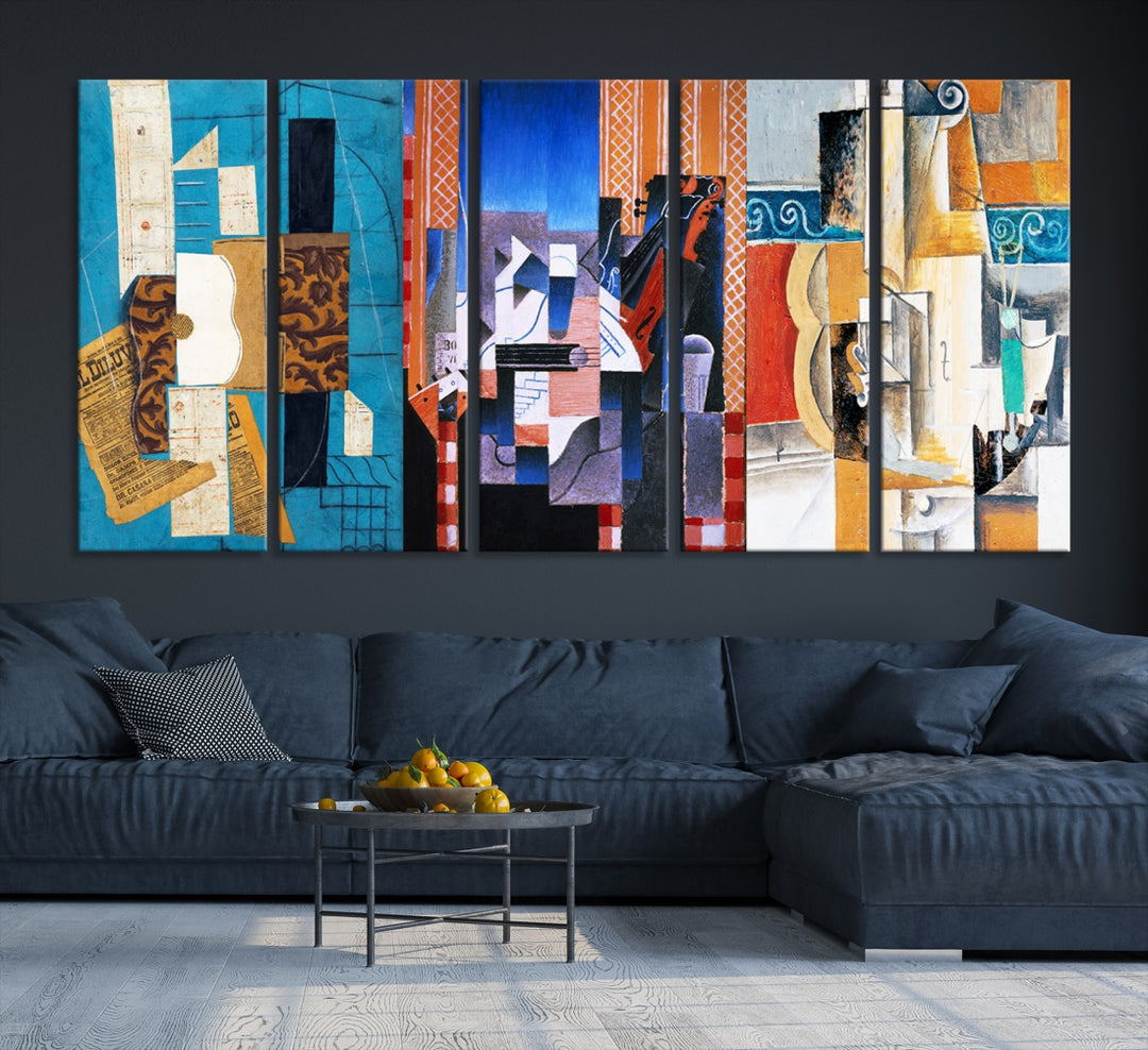 Relaxing Contemporary Abstract Art Canvas Wall Art Print Art
