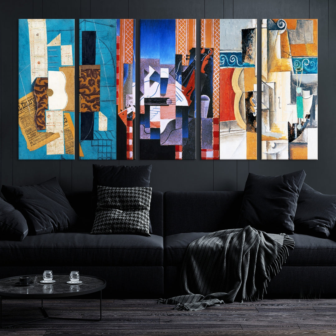 Relaxing Contemporary Abstract Art Canvas Wall Art Print Art