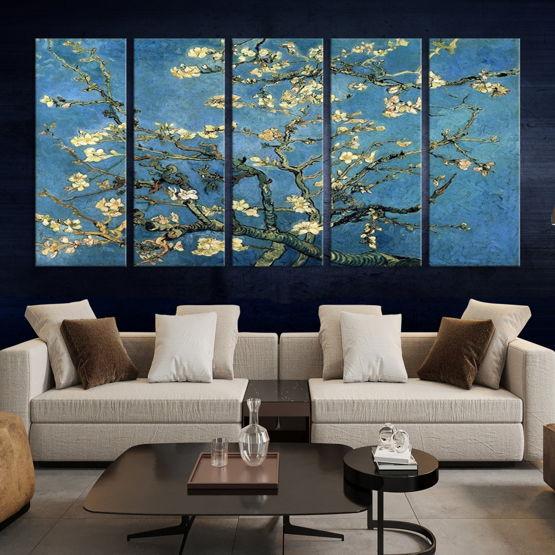 Wall Art Almond Blossom by Van Gogh Canvas Print