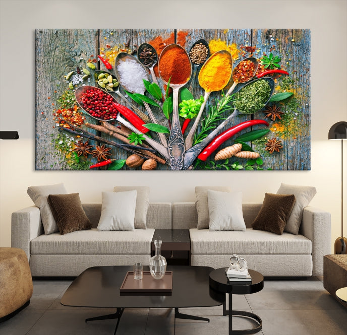 Spice Wall Art Kitchen Wall and