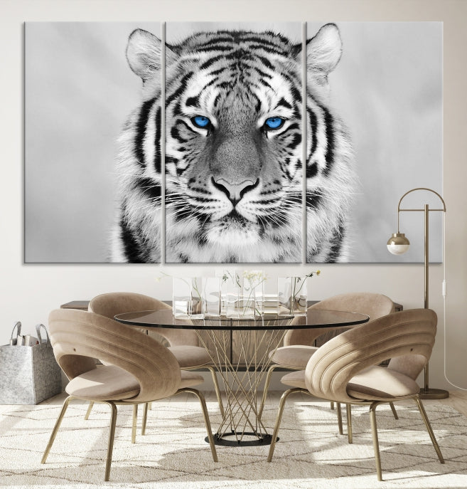 Tiger Canvas Artwork Wall Art Print