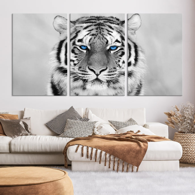 Tiger Canvas Artwork Wall Art Print